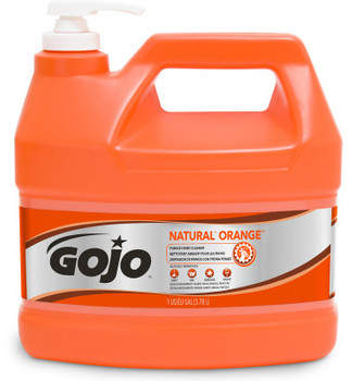 GOJO® NATURAL ORANGE™ Pumice Hand Cleaner. 1 gal. Citrus scent. 2 Gallons/Case.