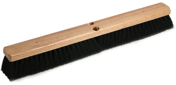 Push Broom, Black Poly Floor Sweep 36"