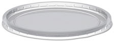 MicroLite Microwave Safe Deli Tub Lids with Inside-Cap Fit. 8-32 oz. Clear. 500/case.