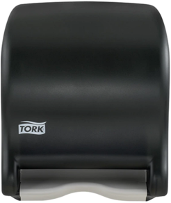 Tork Electronic Touch-Fee Auto Transfer Roll Towel Dispenser. 11.8 X 14.4 X 9.1 in. Smoke Color.