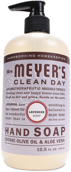 Mrs. Meyer's® Clean Day Liquid Hand Soap, Lavender, 12.5 oz, 6/Case.