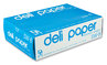 A Picture of product DPK-SW8XX Durable Packaging Interfolded Deli Sheets. 8 X 10 3/4 in. 500 Sheets/Box, 12 Boxes/Carton.