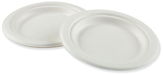 Boardwalk® Bagasse Dinnerware Plates. 6 in. White. 1,000/Carton.