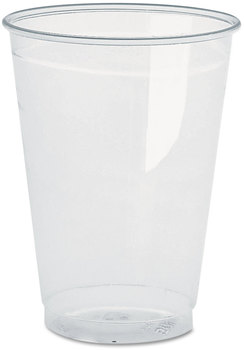 EarthChoice Recycled Clear Plastic Cold Cups, 16 oz, 70/Bag, 10 Bags/Carton