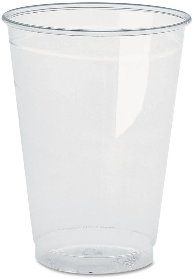 Greenware Cold Drink Cups, 16oz, Clear, 50/Sleeve, 20 Sleeves/Carton