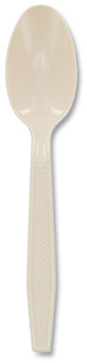Pactiv EarthChoice® PSM Cutlery, Heavyweight, Spoon, 5.88", Tan, 1,000/Carton