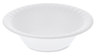 A Picture of product 241-115 Placesetter® Satin Non-Laminated Foam Tableware. 12 oz. Bowl. White Color, 1,000 Bowls/Case.