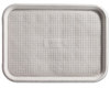 A Picture of product HUH-20803CT Chinet® Savaday® Molded Fiber 1-Compartment Rectangular Flat Food Trays. 6 X 12 X 1 in. White. 200/Case.