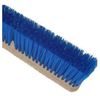 A Picture of product BBP-120318 18" Blue Plastic Garage Brush - Wood Block, 12/Case