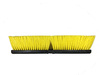 A Picture of product BBP-121418Y 18" Yellow Plastic Garage Brush - Black Plastic Block, 12/Case