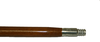 A Picture of product BBP-140560 5' Wood Handle - 1-1/8" Dia. - Metal Thread, 12/Case