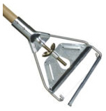 60" Metal Quick-Change Wood Mop Handle, 12/Case