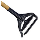 60" Plastic Quick-Change Wood Mop Handle, 12/Case