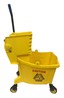 A Picture of product BBP-153026 26 Liter Mop Bucket & Side Press Wringer YELLOW