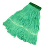 A Picture of product BBP-160212 Small Green Blended Looped Wet Mop, 12/Case