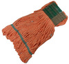 A Picture of product BBP-161718 Medium Orange Blended Looped Mop, 12/Case