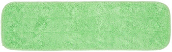 18" GREEN Looped Microfiber Wet Mop Refill, 12/Case