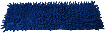 17" Chenille Pocket Mop - Blue, 12/Case