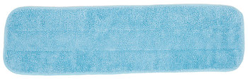 18" BLUE Looped Microfiber Wet Mop Refill, 12/Case