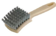 Sidewall Tire Brush - Crimped Steel Wire, 12/Case