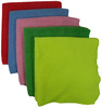 A Picture of product BBP-380116B Microfiber Dusting Cloth. 16 X 16 in. Blue. 12/bag, 192/case.