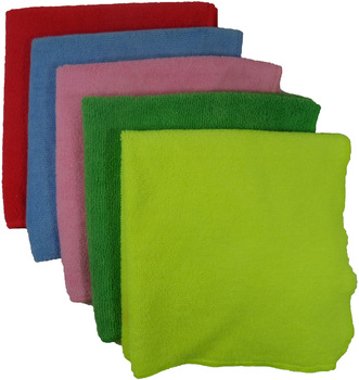 Microfiber Dusting Cloth. 16 X 16 in. Red. 12/bag, 192/case.