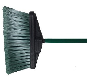 Multi-Angle Lite Vertical Sweep w/ Green Handle - Green Flagged, 12/Case