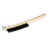 A Picture of product BBP-540414 Curved Handle Wire Scratch Brush w/ Scraper, 12/Case