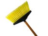 A Picture of product BBP-430309Y Multi-Angle Lite Vertical Sweep w/ Yellow Handle - Yellow Flagged, 12/Case