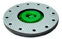 13" High-Speed Hook-Style Cushioned Rotary Pad Driver