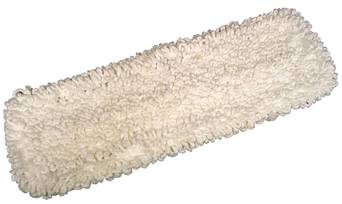 White Loop 100% Polyester Mop, White, Microfiber Mop.