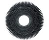 A Picture of product BBP-770115 Heavy Duty 120 Grit Nylon Scrubbing Rotary Floor Brush. 15 in. Gray.