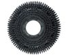 A Picture of product BBP-770117 Heavy Duty 120 Grit Nylon Scrubbing Rotary Floor Brush. 17 in. Gray.