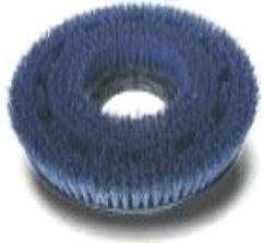 Abrasive 180 Grit Nylon Scrubbing Rotary Floor Brush. 13 in. Blue.