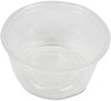 A Picture of product BWK-PRTN2TS Boardwalk® Soufflé/Portion Cups. 2 oz. Clear. 20 cups/sleeve, 2,500 cups/case.