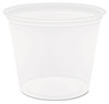 A Picture of product 106-415 Conex® Complements Portion Cup.  5.50 oz.  Clear.  125 Cups/Sleeve, 2,500/Case