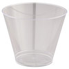 A Picture of product 101-605 WNA Comet™ Smooth Wall Squat Tumblers. 9 oz. Clear. 25/pack, 20 packs/carton.