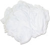 A Picture of product HOS-45525BP HOSPECO® New Bleached White T-Shirt Rags, Multi-Fabric, 25 lb Polybag