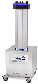 UVairo 600 UV-C Air Sanitizer, 600 CFM, for 20 ft x 20 ft Room