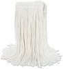 A Picture of product BWK-RM03024S Boardwalk® Banded Rayon Cut-End Mop Heads, White, 24 oz, 1 1/4" Headband, 12/Case