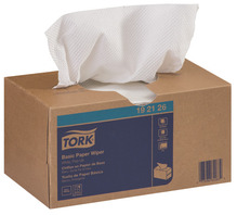 Tork Basic Paper Wiper, Pop-Up Box, 10.25" x 9", 250/Box, 24 Boxes/Case