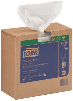 Tork Cleaning Cloth, 8.46" x 16.13", 100/Box, 10 Boxes/Case