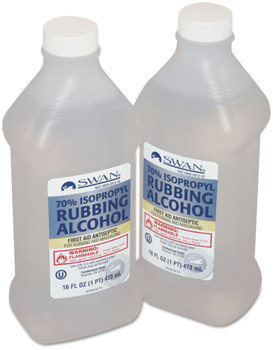 PhysiciansCare® by First Aid Only® First Aid Kit Rubbing Alcohol, Isopropyl Alcohol 70%. 16 oz.