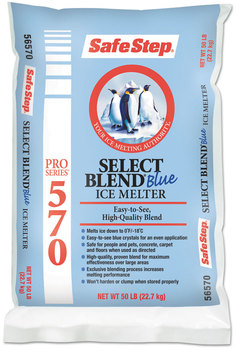 Safe Step® Pro Select Blue Ice Melt, 50lb Bag, 49/Pallet