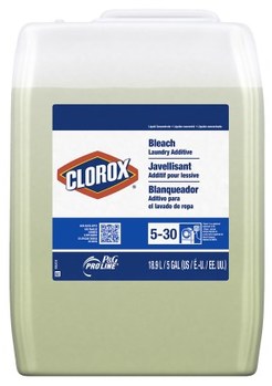 P&G Pro Line® Clorox Bleach Laundry Additive, 5 Gallon Pail