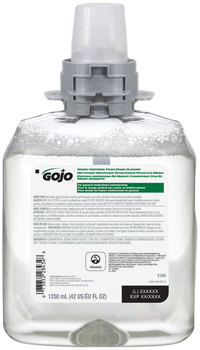 GOJO® Refill Green Certified Foam Hand Cleaner, Unscented, 1,250 mL Refill, 4/Case