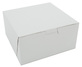 A Picture of product 251-102 Bakery Box.  1-Piece, Tuck Top.  6" x 6" x 3".  250/Case