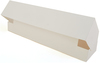 A Picture of product 251-213 SCT® Paperboard Window Bakery Boxes. 18 X 4 X 3 1/2 in. White. 200 boxes/case.