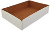 A Picture of product 251-111 Bakery Box.  1-Piece.  13-1/2" x 9-1/2" x 3".  Holds 2 Dozon Donuts.