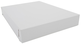 Box.  2-Piece Box. 15" x 11" x 2".  Can be used as a Bakery Box or Garment Box, 200/Case